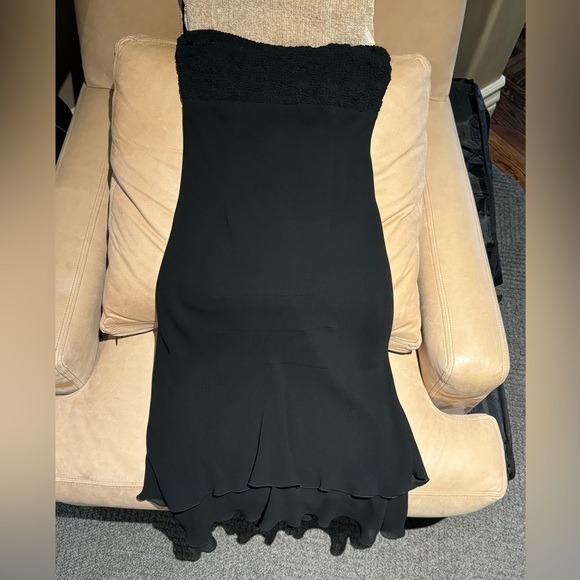 Strapless Marisa Minicucci Midi, silk, fitted top - Picture 4 of 5